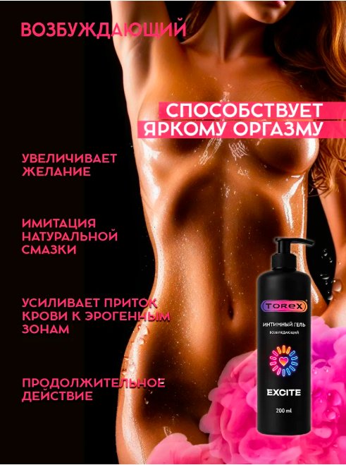 Лубрикант Torex гель без аромата 200 мл основа водно-силиконовая купить,NaN