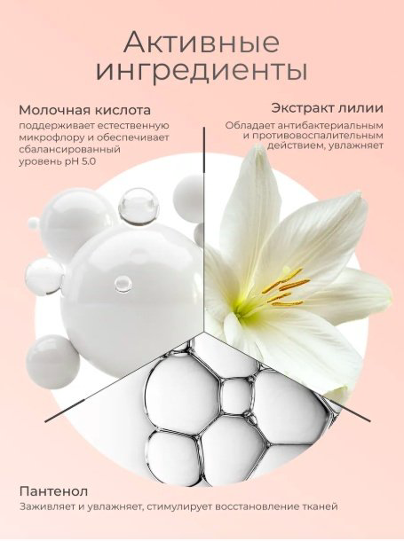 KRASSA с молочной кислотой гель для интимной гигиены 250 мл купить,NaN