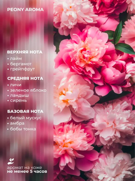 KRASSA AROMA Пион парфюмированный крем для рук 75 мл купить,NaN