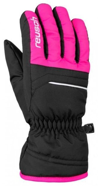 Перчатки Reusch размер 4 черный, розовый купить,NaN