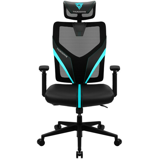 Кресло игровое ThunderX3 Yama1 BC черно-голубое