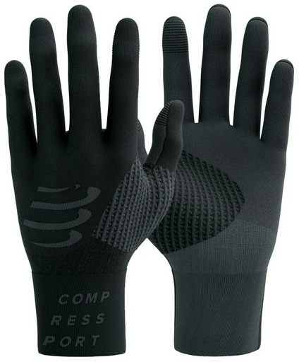 Перчатки Compressport размер 8.5 черный