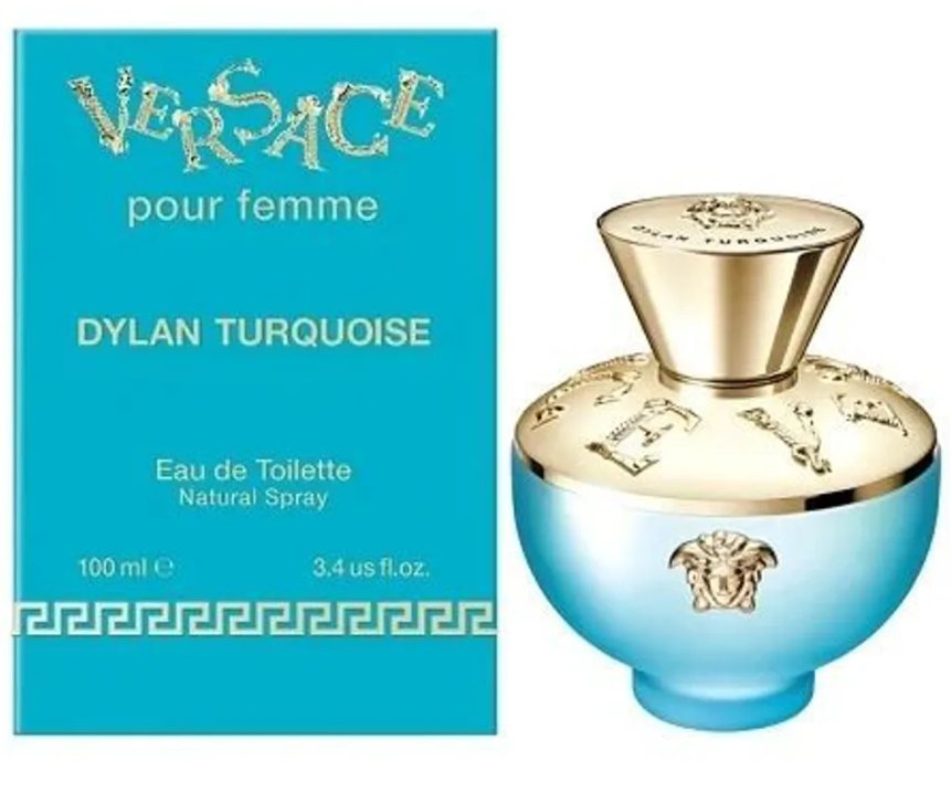 Туалетная вода Versace Dylan Turquoise Pour Femme 100мл купить,NaN