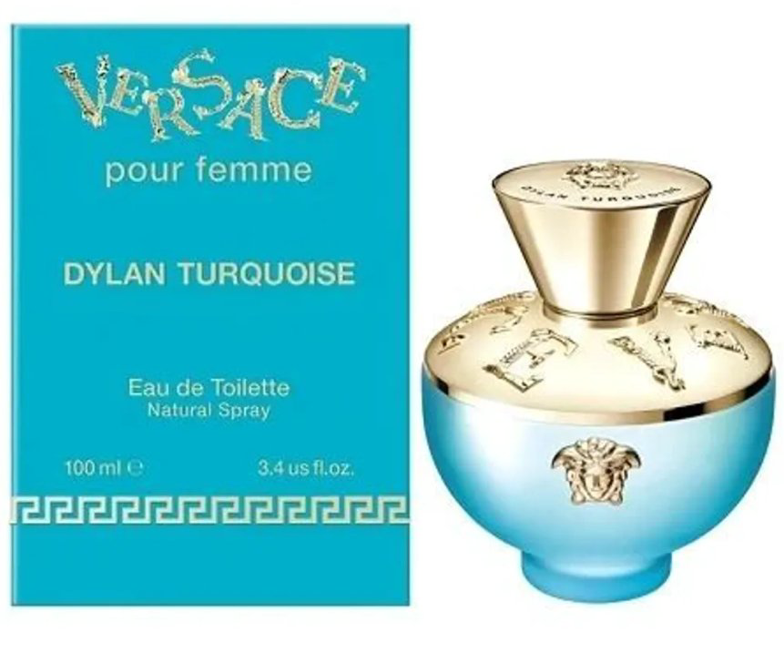Туалетная вода Versace Dylan Turquoise Pour Femme 100мл купить,NaN