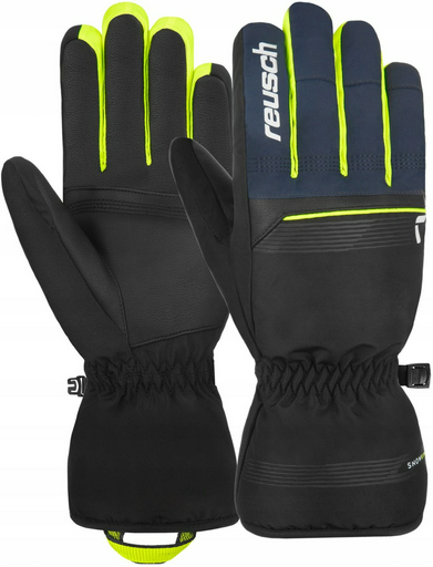 Перчатки Reusch размер 10 черный, синий