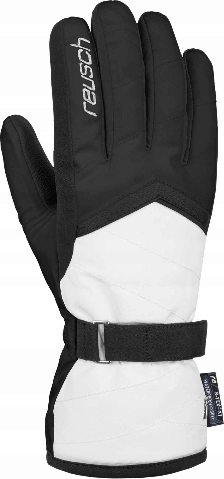 Перчатки Reusch размер 7.5 черный, белый купить,NaN