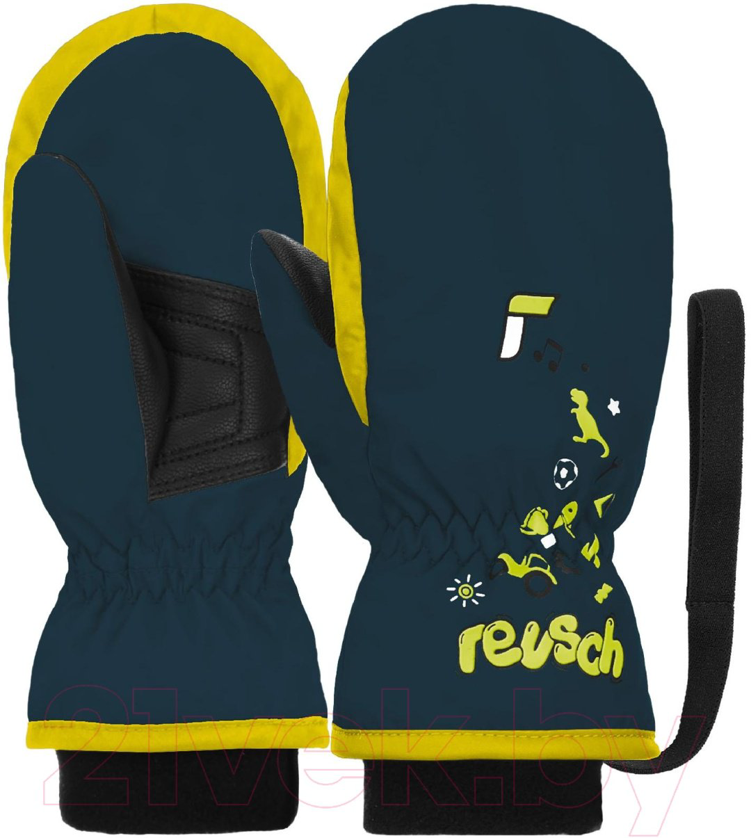 Варежки Reusch размер 3 синий