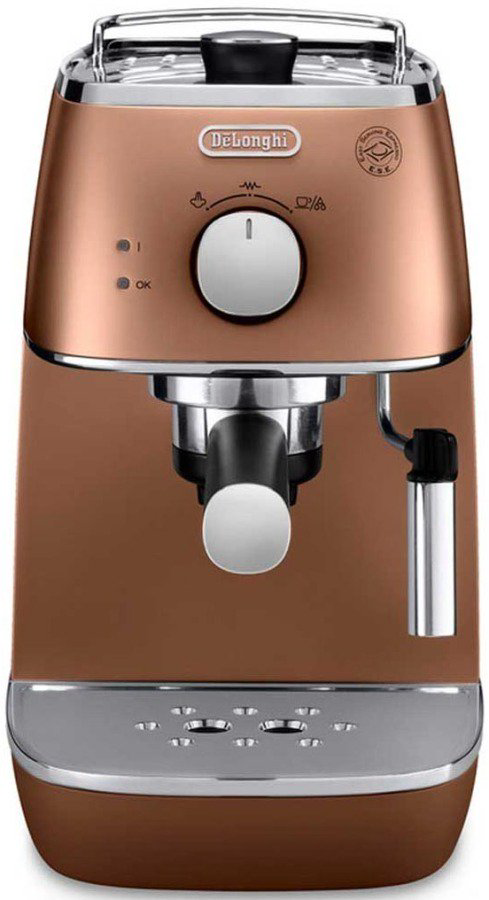 Кофеварка Delonghi ECI-341CP золотистая купить,NaN