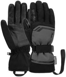 Перчатки Reusch размер 9 черный, серый