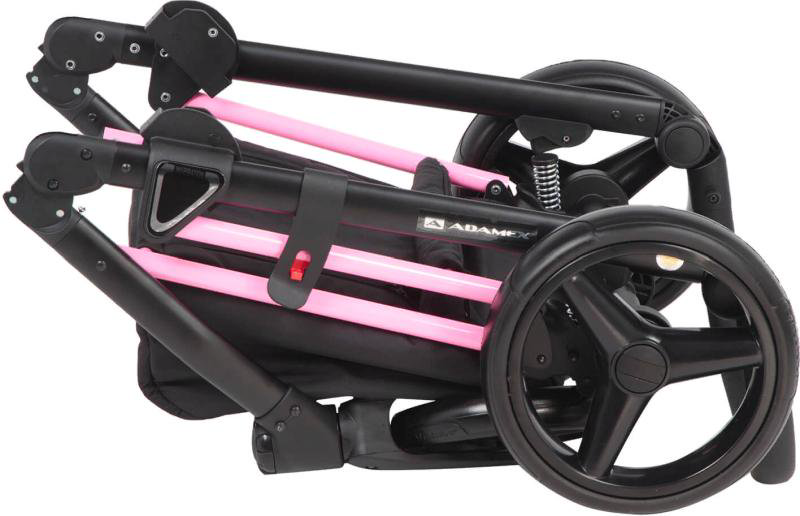 Коляска 3в1 Adamex Christiano Fluo Pink купить,NaN