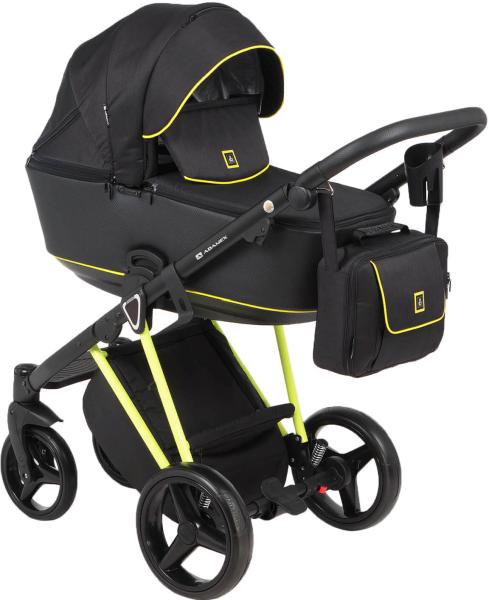 Коляска 2в1 Adamex Christiano Fluo Yellow купить,NaN