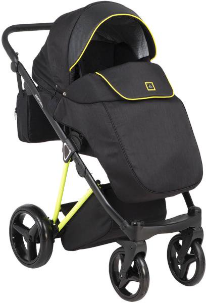 Коляска 2в1 Adamex Christiano Fluo Yellow купить,NaN