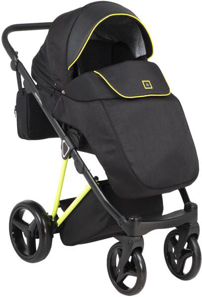 Коляска 2в1 Adamex Christiano Fluo Yellow купить,NaN