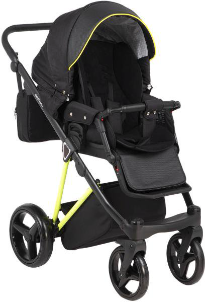 Коляска 2в1 Adamex Christiano Fluo Yellow купить,NaN