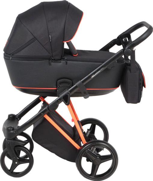 Коляска 2в1 Adamex Christiano Fluo Orange купить,NaN