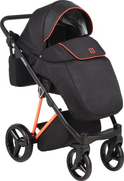 Коляска 2в1 Adamex Christiano Fluo Orange купить,NaN