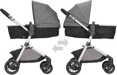 Коляска Evenflo 2в1 Travel System Pivot Aspen Sky grey купить,NaN