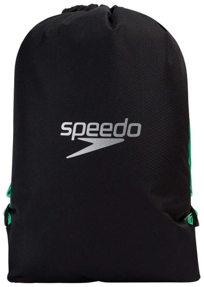 Мешок для обуви Speedo полиэстер черный, зеленый