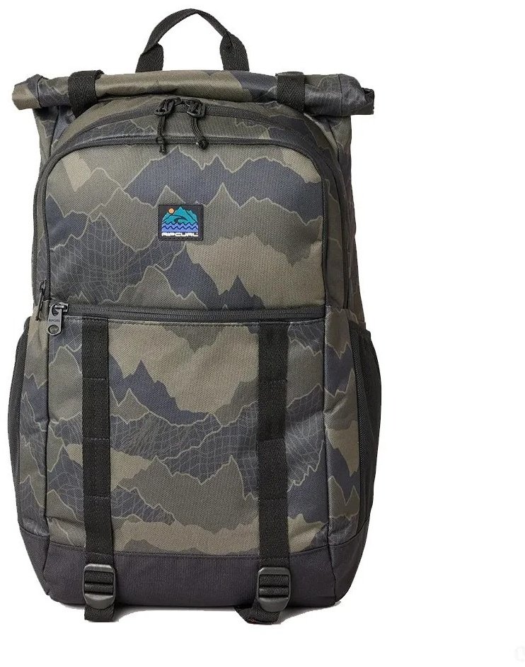 Рюкзак Rip Curl полиэстер зеленый купить,36900