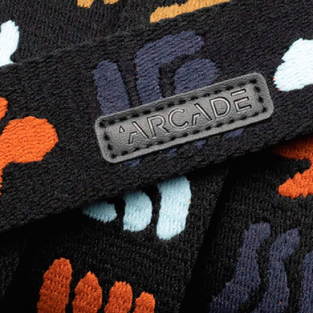 Ремень Arcade текстиль 110 см черный купить,NaN