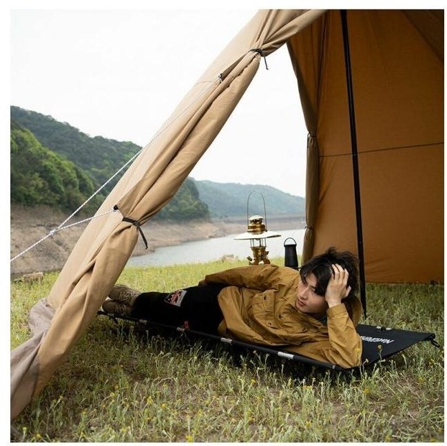 Раскладушка Naturehike NH20JJ001 зеленый купить,NaN