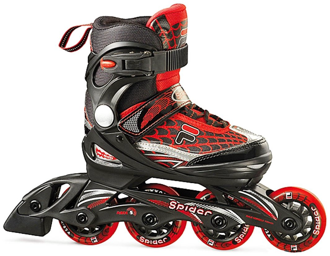 Роликовые коньки Fila Skates J-One красный 28-32