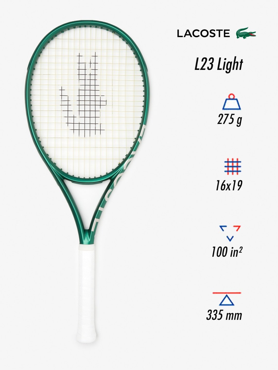 Ракетка Tecnifibre Tecnifibre/ Lacoste L23 2 купить,NaN