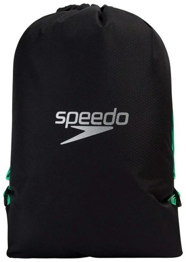 Мешок для обуви Speedo полиэстер черный, зеленый