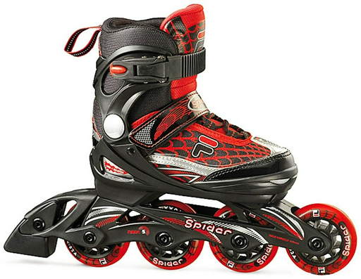 Роликовые коньки Fila Skates J-One красный 28-32