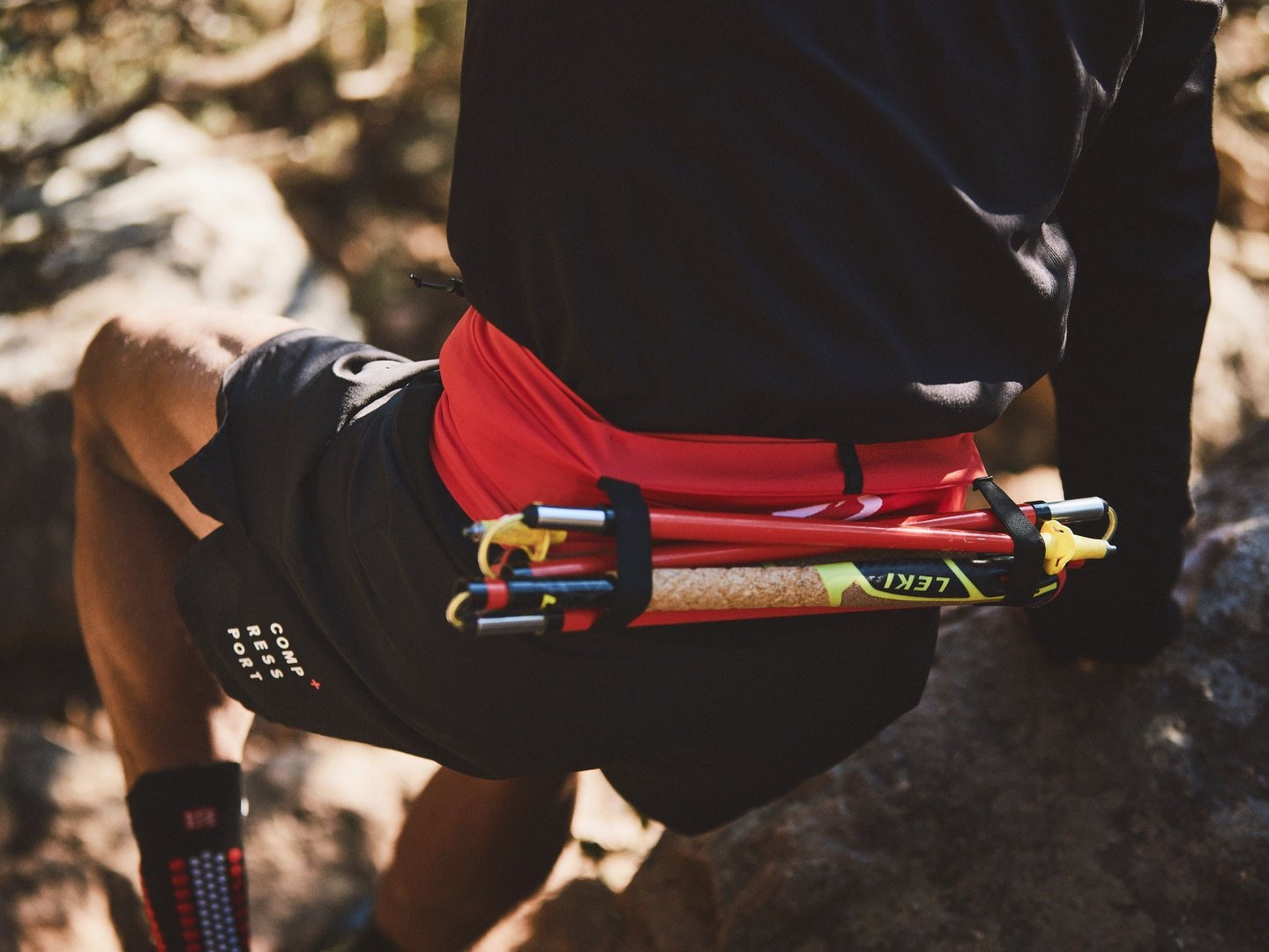 Пояс Compressport текстиль 78 см красный купить,NaN