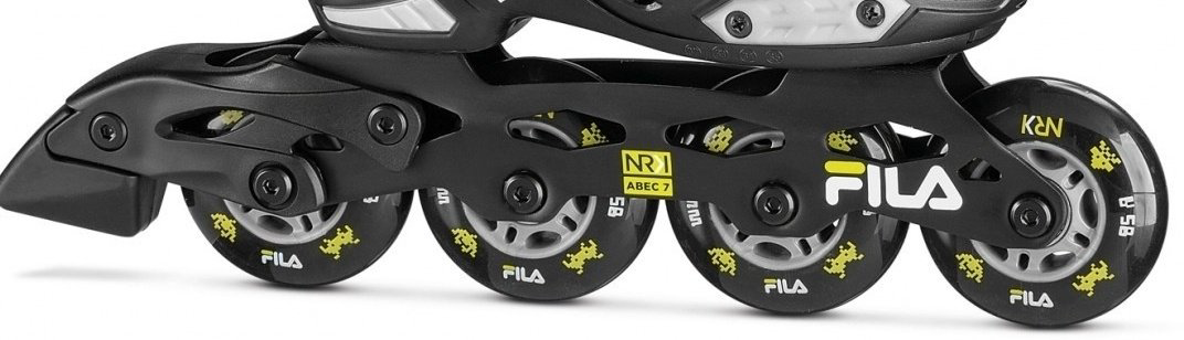 Роликовые коньки FILA NRK Junior черный 28-31 купить,61900