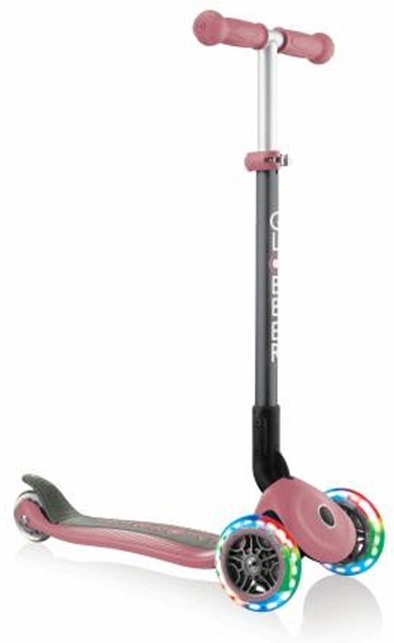 Самокат Globber Primo Foldable Lights розовый купить,NaN