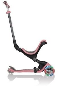 Самокат Globber Go Up Deluxe Lights розовый купить,NaN