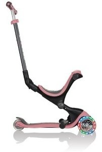 Самокат Globber Go Up Deluxe Lights розовый купить,NaN