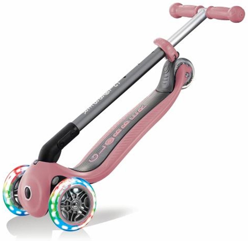 Самокат Globber Primo Foldable Lights розовый купить,NaN