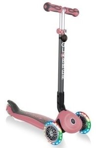 Самокат Globber Go Up Deluxe Lights розовый купить,NaN