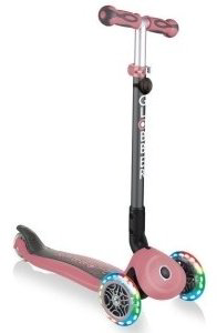 Самокат Globber Go Up Deluxe Lights розовый купить,NaN
