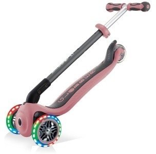 Самокат Globber Go Up Deluxe Lights розовый купить,NaN