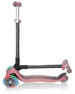 Самокат Globber Go Up Deluxe Lights розовый купить,NaN