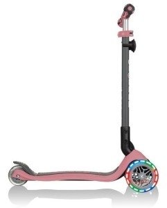 Самокат Globber Go Up Deluxe Lights розовый купить,NaN