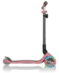 Самокат Globber Go Up Deluxe Lights розовый купить,NaN