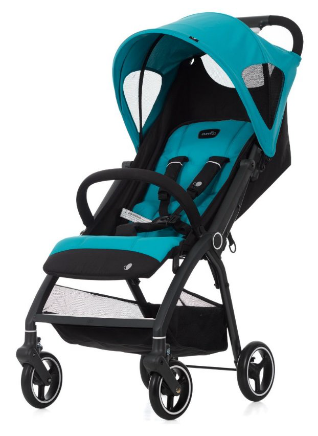 Коляска Evenflo Stride D639 U8LB turquoise купить,NaN