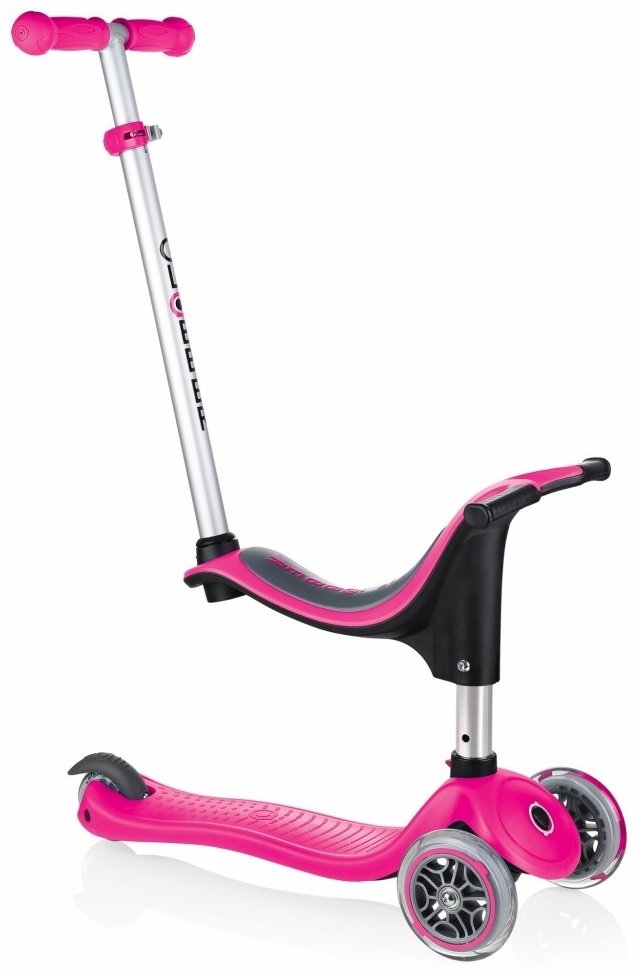 Самокат Globber Evo 4 в 1 розовый купить,NaN