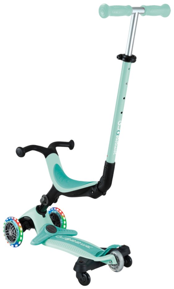 Самокат Globber Go.Up Active Lights 360 749-206 бирюзовый купить,NaN