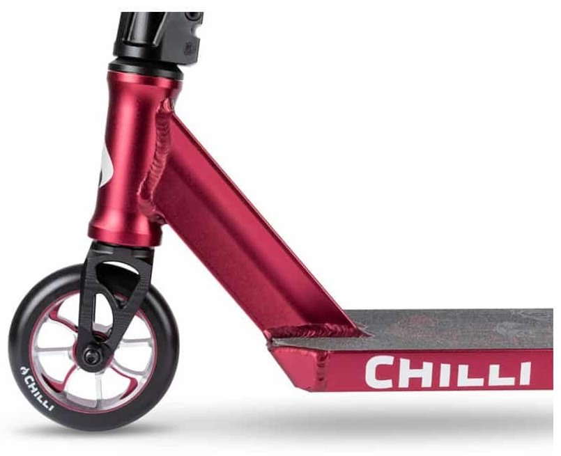 Самокат CHILLI 120-01 красный купить,NaN