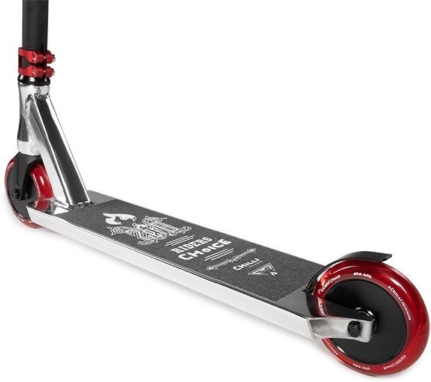 Самокат CHILLI Riders Choice Zero серебристый купить,NaN