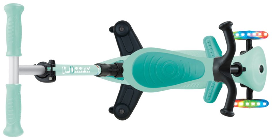 Самокат Globber Go.Up Active Lights 360 749-206 бирюзовый купить,NaN
