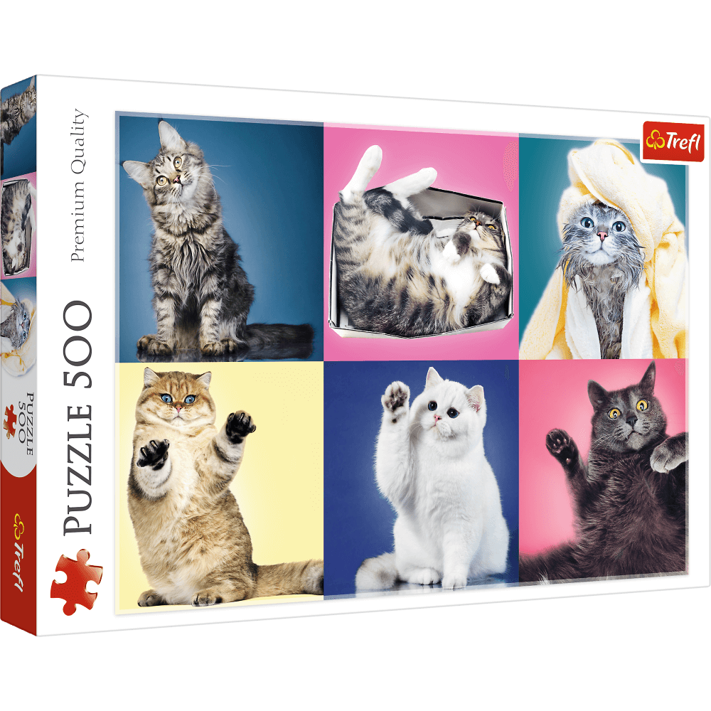 Пазл Trefl Котята 500 деталей купить,NaN