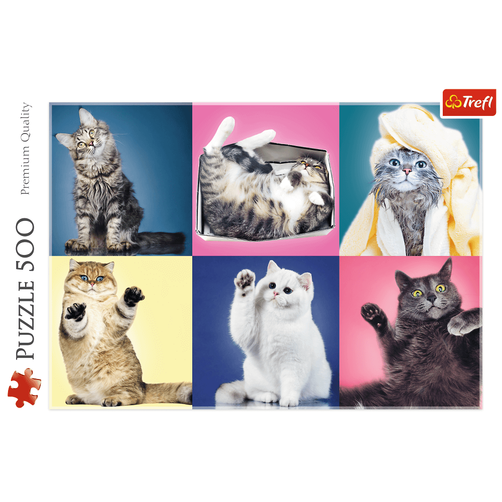 Пазл Trefl Котята 500 деталей купить,NaN