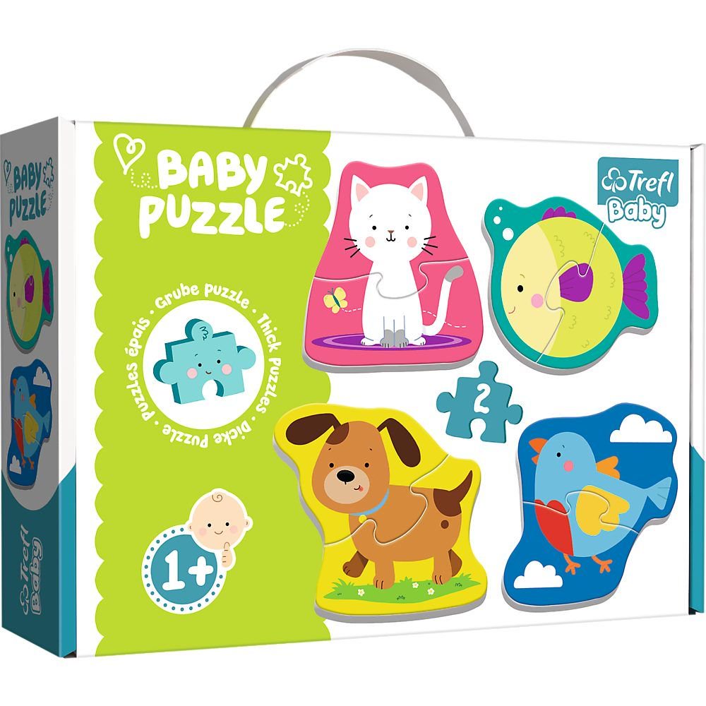 Пазл Trefl Baby Classic 4-в-1 Животные купить,NaN